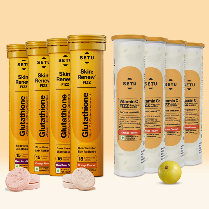 Skin: Renew - Glutathione - (Orange + Mixed Berry) + Vitamin C