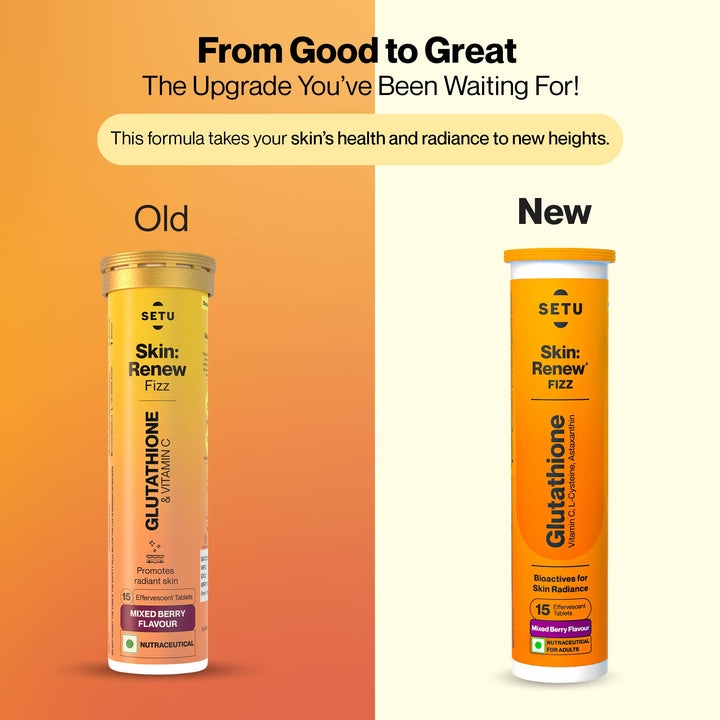 Skin: Renew - Glutathione - Mixed Berry Flavour + Vitamin C