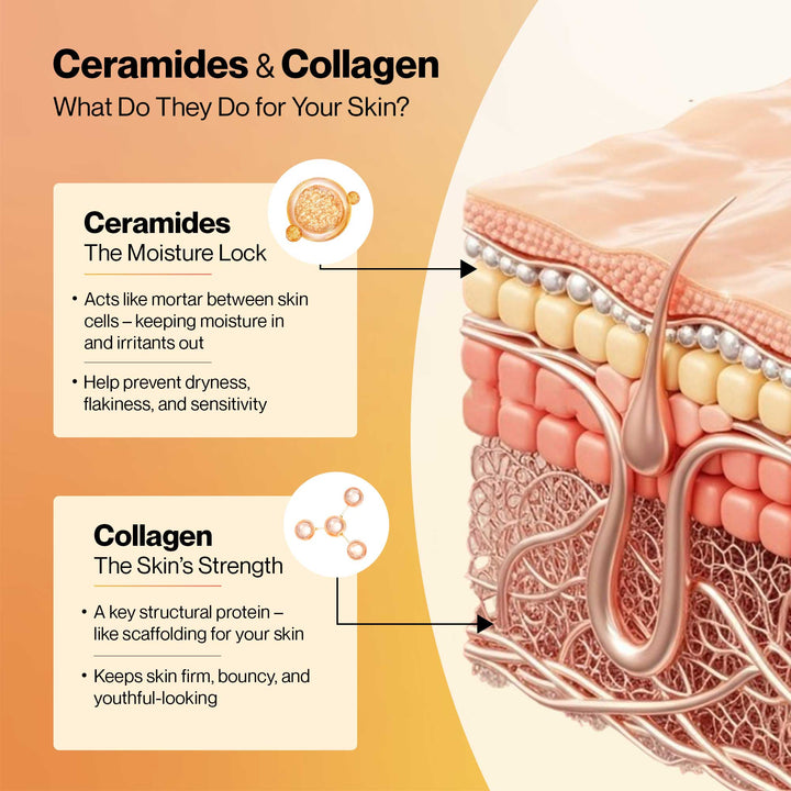 Skin: Youthful with Marine Collagen & Ceramosides™