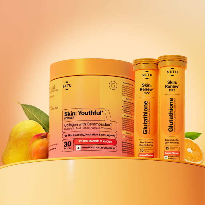 Radiant Skin Combo:- Glutathione & Marine Collagen