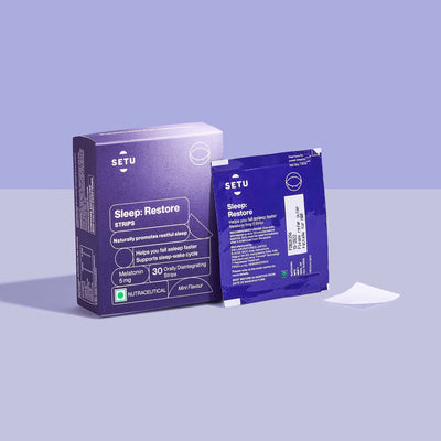 Sleep: Restore Strips - Melatonin 5 mg - Setu Nutrition