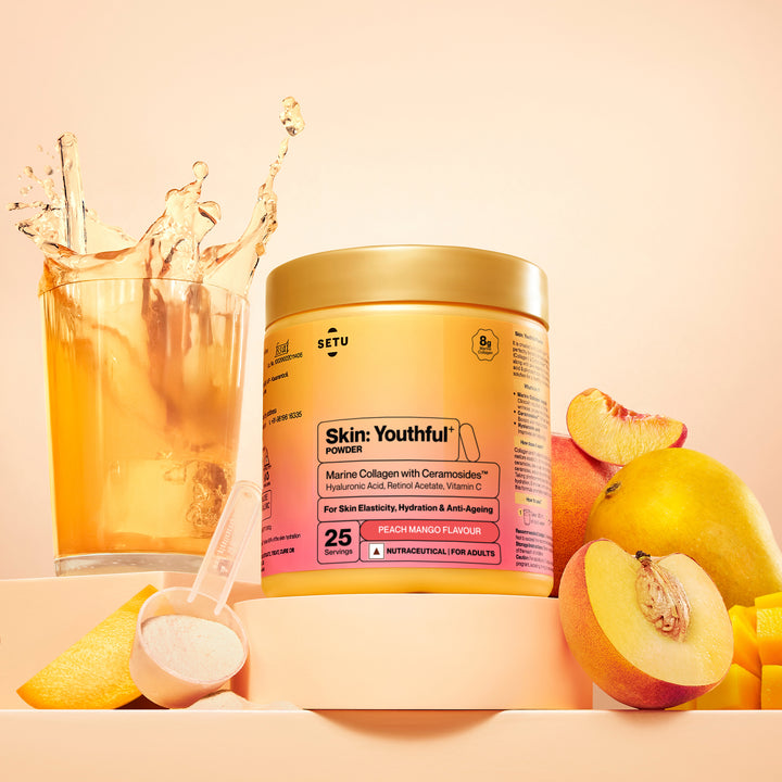 Skin: Youthful Marine Collagen with Ceramosides – Anti-Aging, Skin Hydration & Skin Elasticity - Setu Nutrition