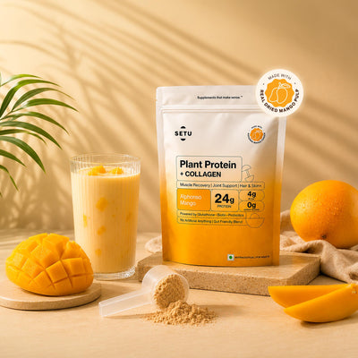 Plant Protein with Veg Collagen - Muscles, Skin & Hair Support