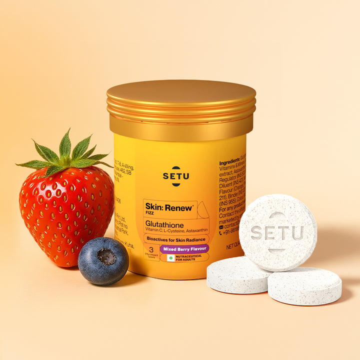 Setu Skin Renew Tablets with Glutathione & Vitamin C Setu Skin Renew Tablets with Glutathione & Vitamin C