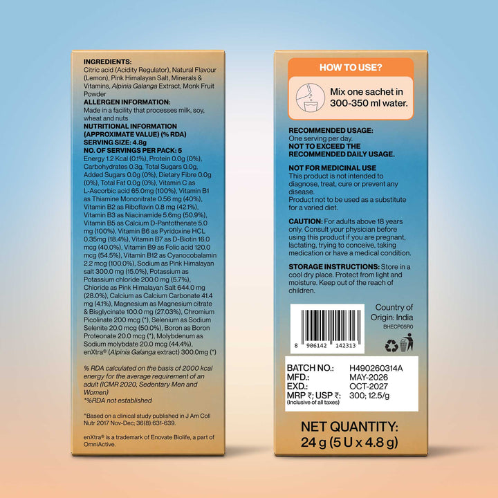 Electrolytes Pack of 5