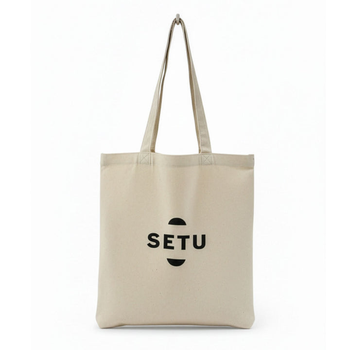 Setu logo Cotton tote bag - Setu Nutrition