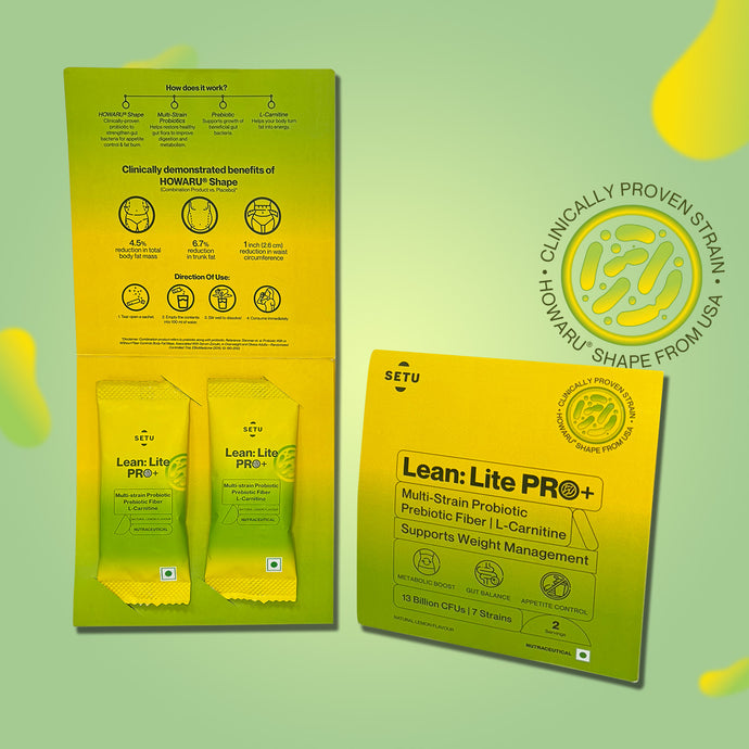 Lean Lite Pro+ | Prebiotic+Probiotic Weight Management Drink - 2 Sachets
