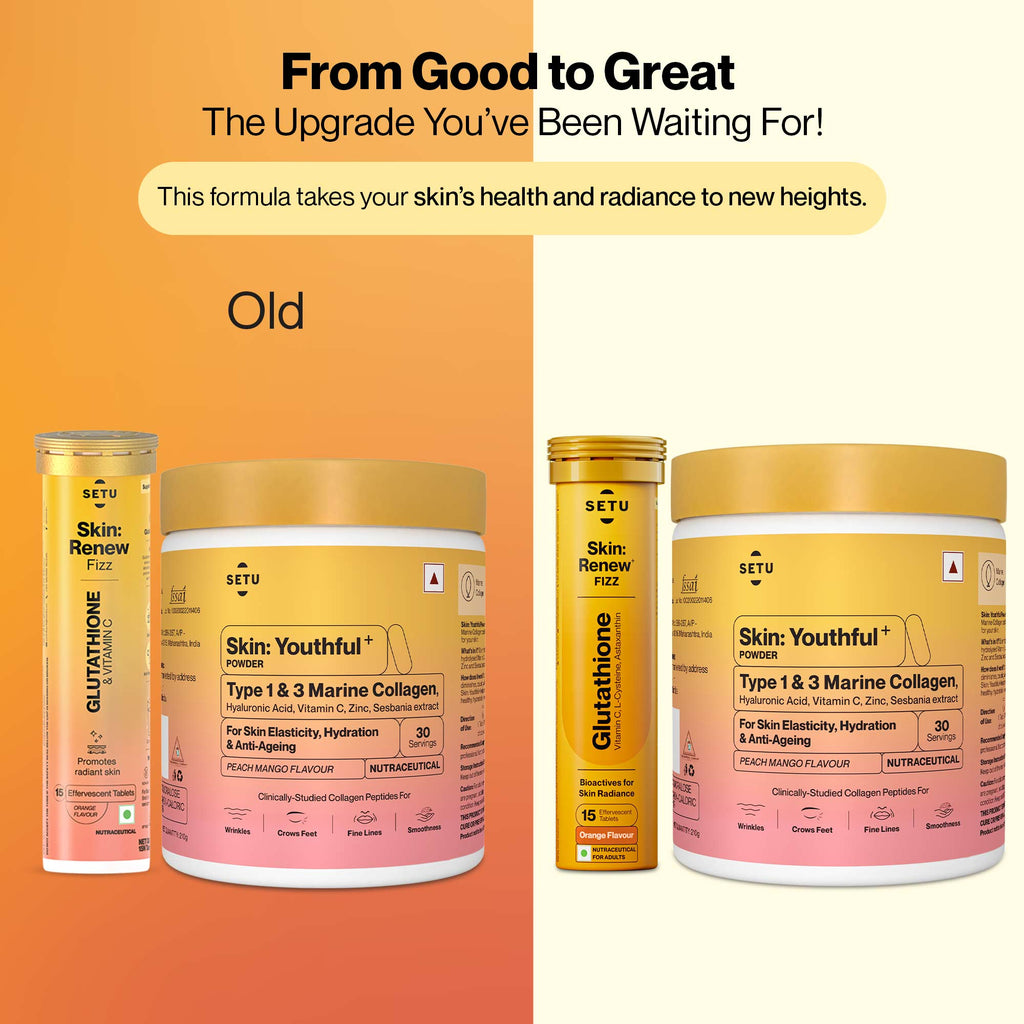 Radiant Skin Combo: Glutathione & Marine Collagen