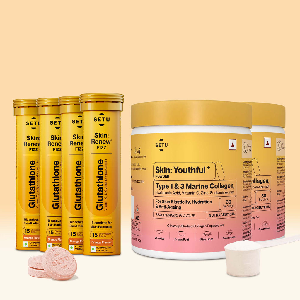 Radiant Skin Combo: Glutathione & Marine Collagen
