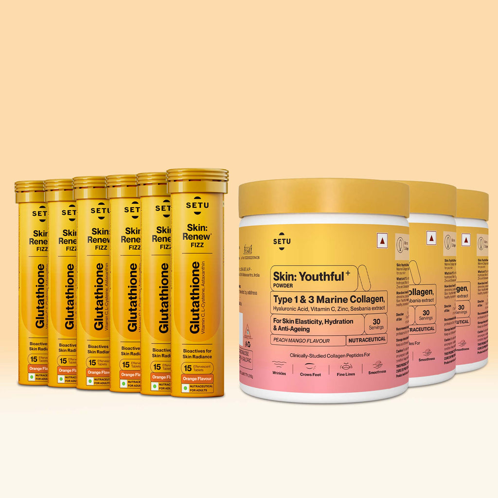 Radiant Skin Combo: Glutathione & Marine Collagen