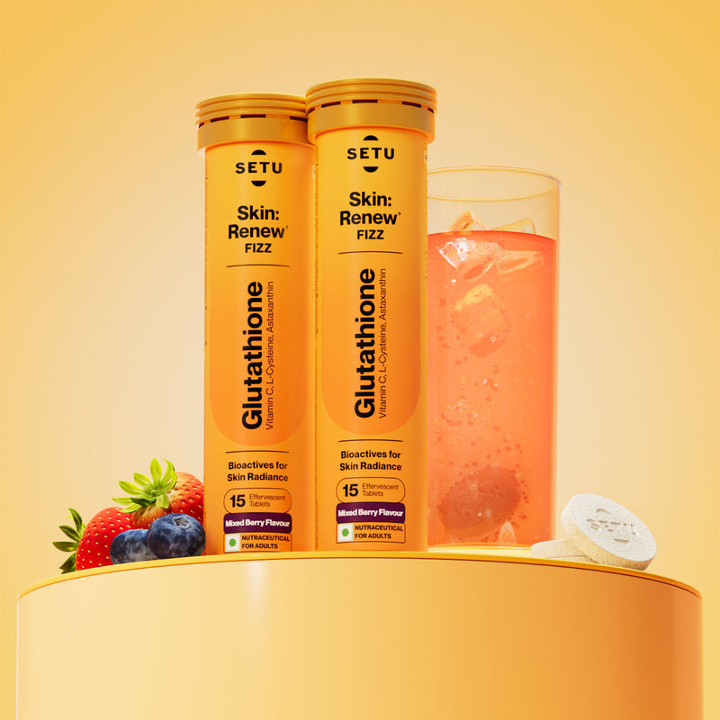 Skin: Renew Glutathione Effervescent Tablets – For Pigmentation Reduction & Skin Brightening