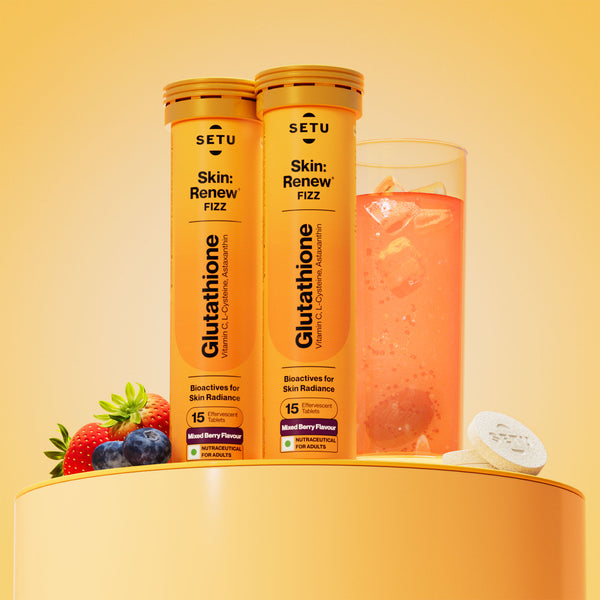 setu glutathione + Vitamin C for Skin Brightening & Glow | Mixed Berry Flavour Body Scrub, 200 ml, collagen soap Size:4 oz (60 Day Supply)