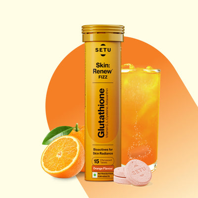 FREE: Skin: Renew - Glutathione - Orange Flavour Pack of 15