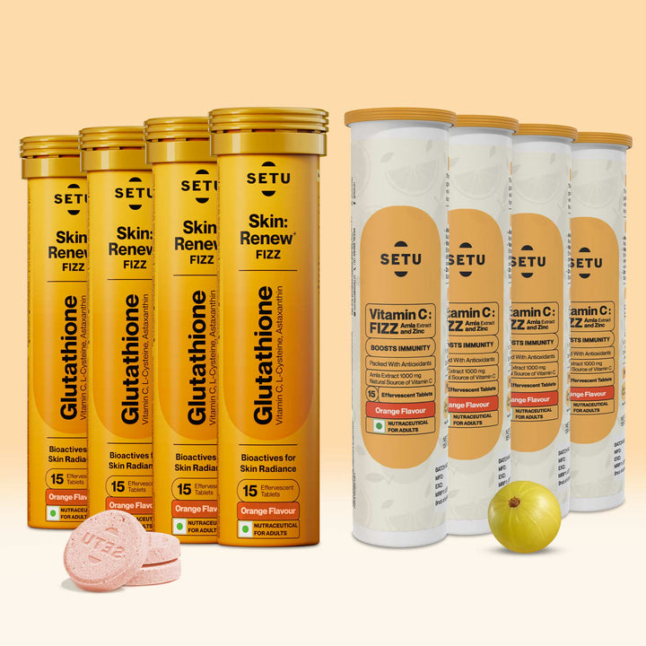 Skin: Renew - Glutathione - Orange Flavour + Vitamin C