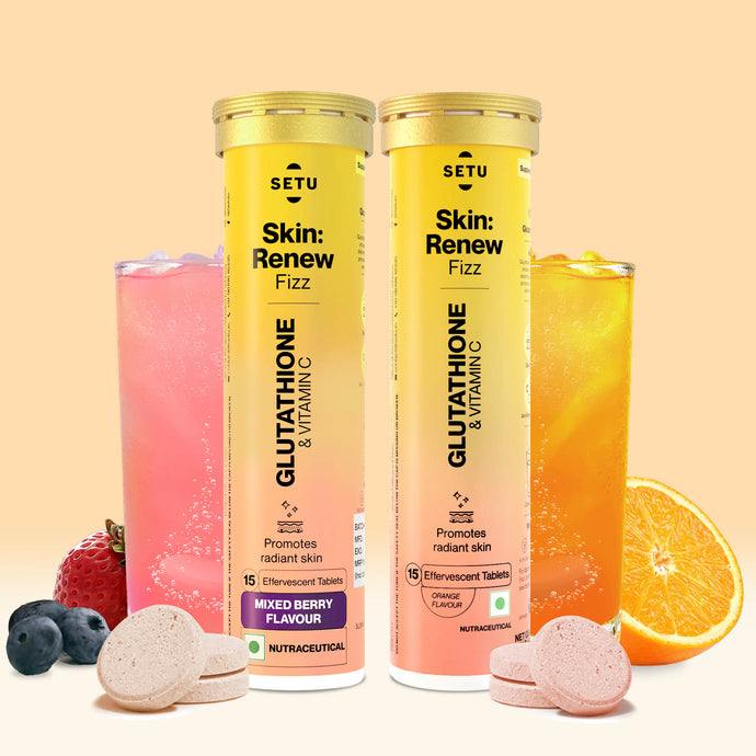 Skin: Renew - Glutathione - (Orange + Mixed Berry) Flavour