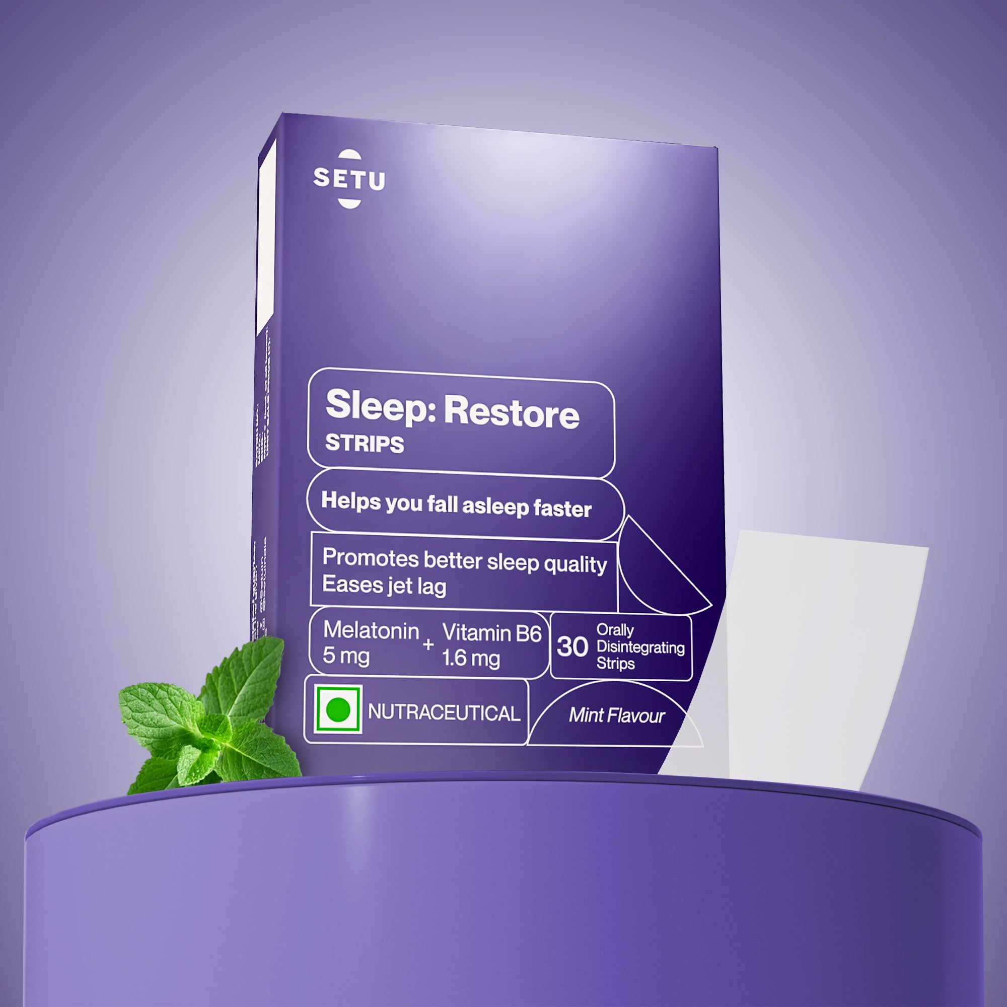 Sleep: Restore Strips- Melatonin 5 mg