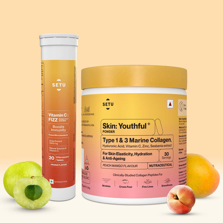 Skin: Youthful - Marine Collagen + Vitamin C - Setu Nutrition