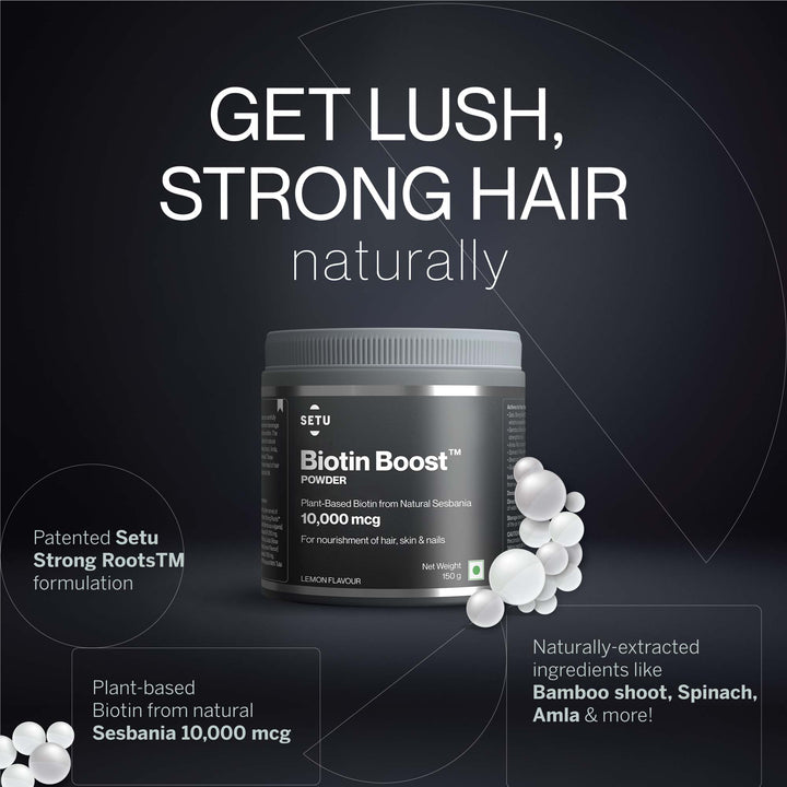 Plant-Based Biotin: Hair Powder